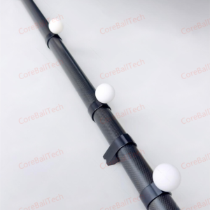 High precision ceramic ball bar with matte diffuse spheres for 3D optical scanner calibration and metrology systems